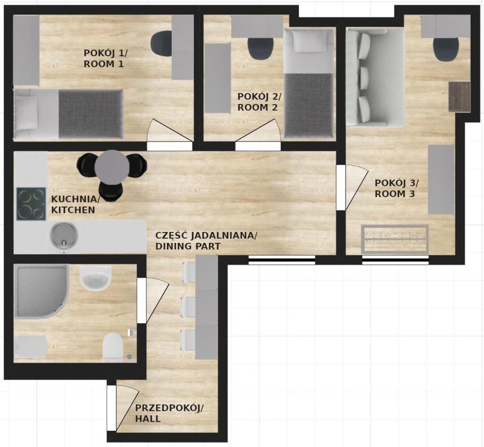 Urban Nest Apartments Bon 5 크라쿠프 외부 사진